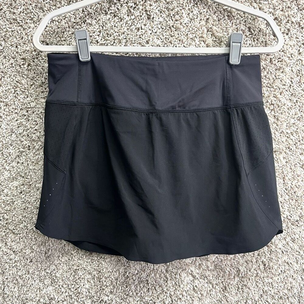 Athleta Skort Women’s Medium Run With It Black Athletic‎